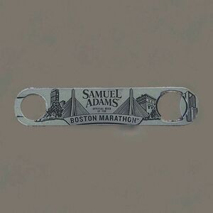 Samuel Adams Boston Marathon 2022 Bar Blade Bottle Opener Beer Promo Tool